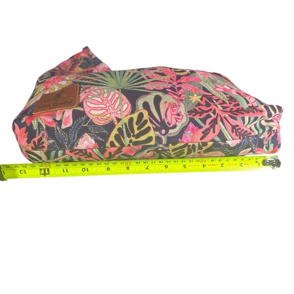 New Hope Girls x Vera Bradley Cotton sling crossbody rain-forest navy + pouch - Picture 4 of 14